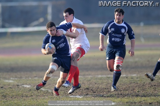 2012-01-22 Rugby Grande Milano-Rugby Firenze 046